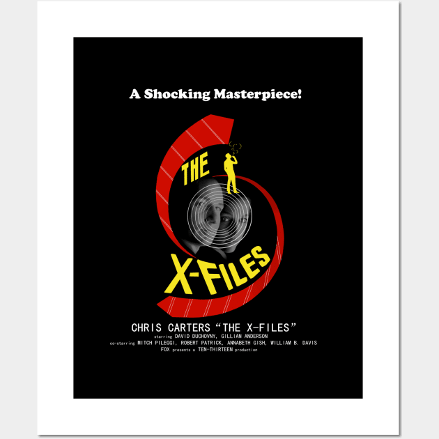 The X-Files as Frenzy Wall Art by horribleaccents